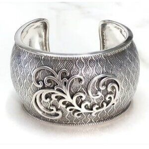 SILPADA RHYTHMIC WAVE CUFF 50G  STERLING SILVER